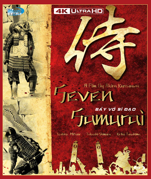 4KUHD1079.Seven Samurai 1954  BẢY VỎ SĨ ĐẠO  4K66G  (DTS-HD MA 5.1) USA